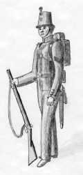 drawing of a corporal