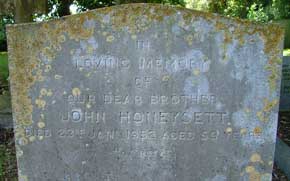 MI of John Honeysett